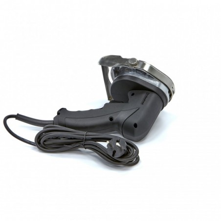 Comprar Cuchillo kebab 0-8mm espesor eléctrico con cuchilla de repuesto y afilador en Pepebar