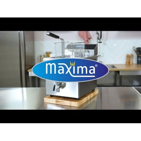 Comprar Freidora 8 litros 1 cesta inducción con grifo de vaciado en Pepebar