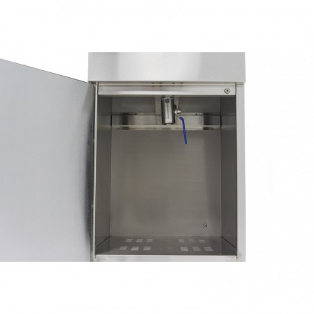 Comprar Freidora 16 litros 1 cesta con grifo de vaciado y soporte en Pepebar