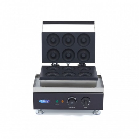 Comprar Máquina para hacer dónuts 6 dónuts diámetro 8 cm con temporizador incorporado en Pepebar