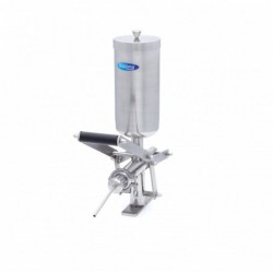 Máquina para rellenar churros 5 litros acero inoxidable funcionamiento manual