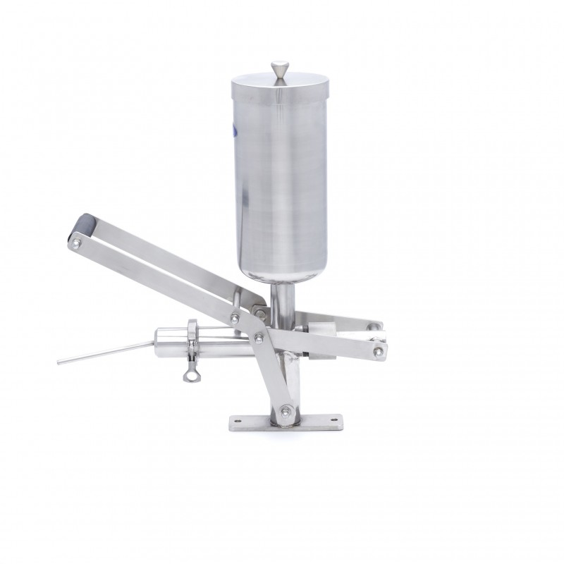 Comprar Máquina para rellenar churros 5 litros acero inoxidable funcionamiento manual en Pepebar