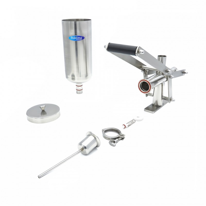 Comprar Máquina para rellenar churros 5 litros acero inoxidable funcionamiento manual en Pepebar