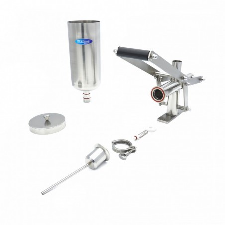 Comprar Máquina para rellenar churros 5 litros acero inoxidable funcionamiento manual en Pepebar