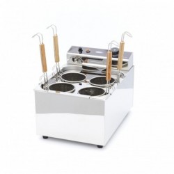 Cocedor de pasta 4 cestas de 2 litros