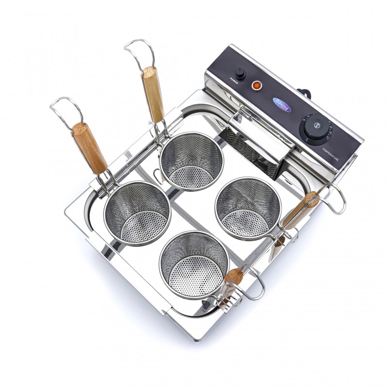 Comprar Cocedor de pasta 4 cestas de 2 litros en Pepebar