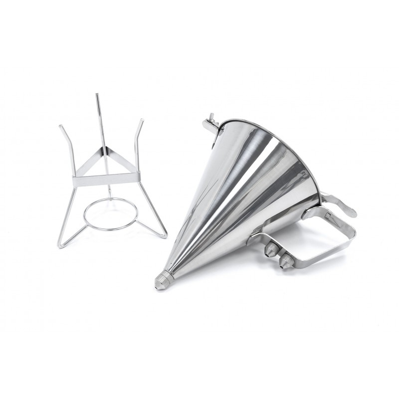 Comprar Dispensador de masa 1,6 litros acero inoxidable con botón dosificador en Pepebar