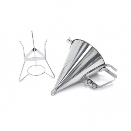 Comprar Dispensador de masa 1,6 litros acero inoxidable con botón dosificador en Pepebar