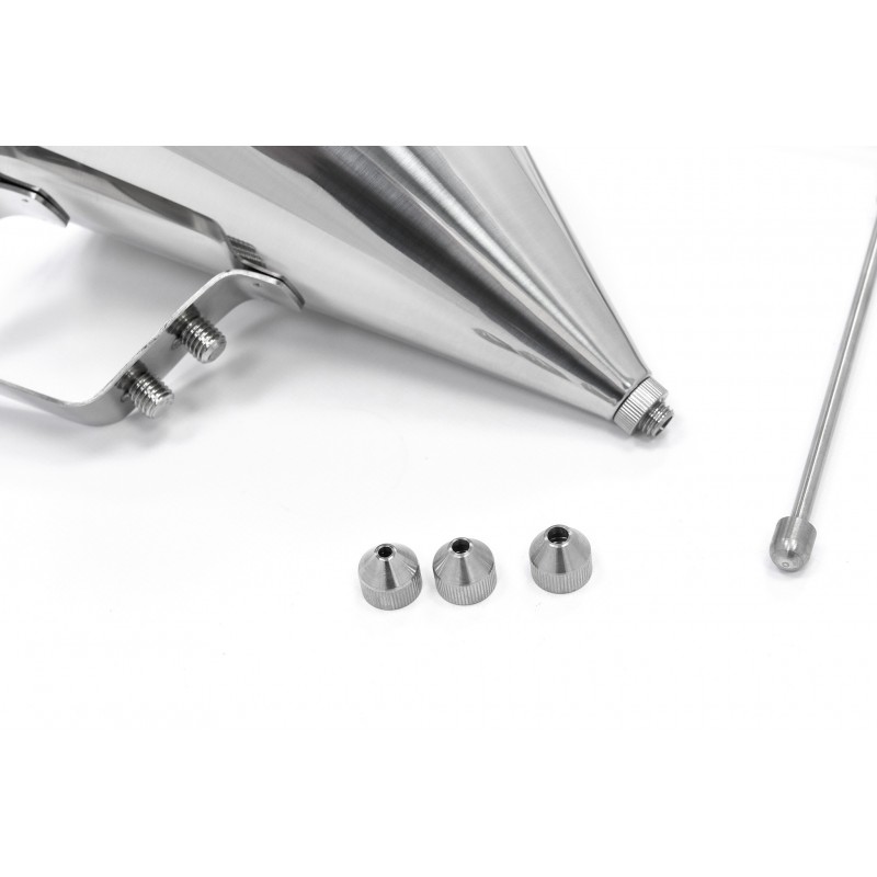 Comprar Dispensador de masa 1,6 litros acero inoxidable con botón dosificador en Pepebar