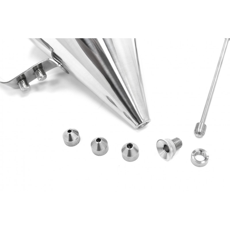 Comprar Dispensador de masa 1,6 litros acero inoxidable con botón dosificador en Pepebar