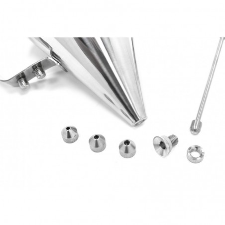 Comprar Dispensador de masa 1,6 litros acero inoxidable con botón dosificador en Pepebar