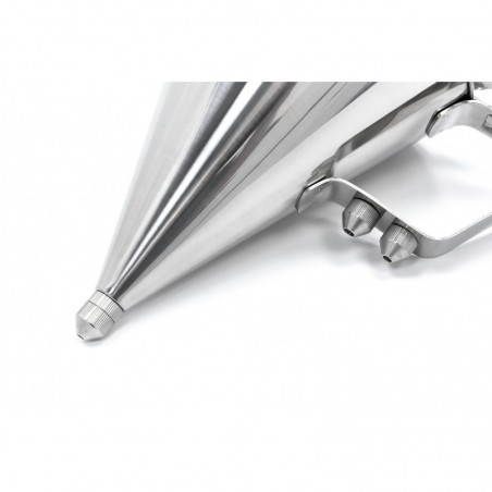 Comprar Dispensador de masa 1,6 litros acero inoxidable con botón dosificador en Pepebar