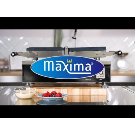 Comprar Gofrera profesional 2 piezas giratorio digital en Pepebar