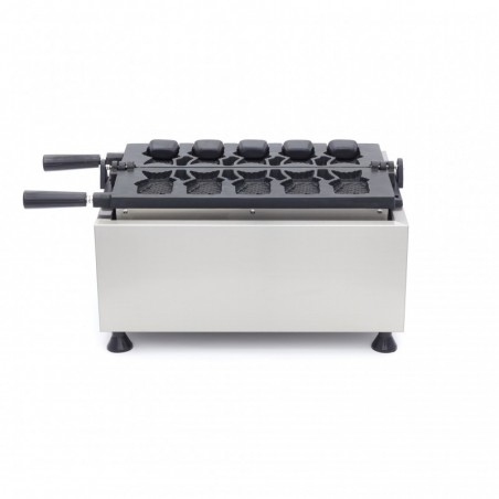 Comprar Gofrera profesional 5 formas de taiyaki / pescado giratoria digital en Pepebar
