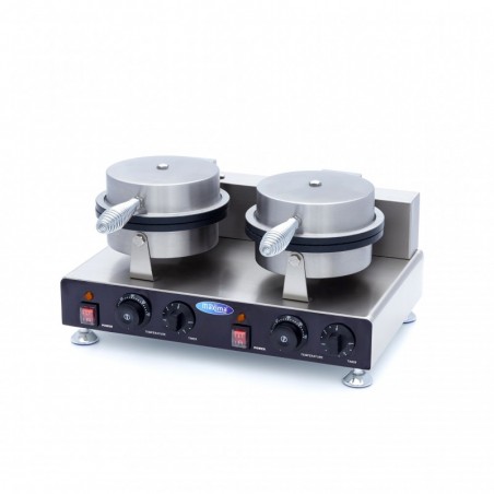 Comprar Gofrera industrial 2 piezas cono de helado en Pepebar