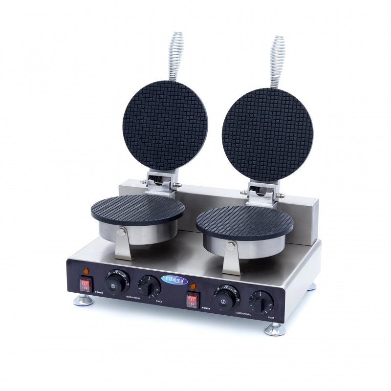 Comprar Gofrera industrial 2 piezas cono de helado en Pepebar