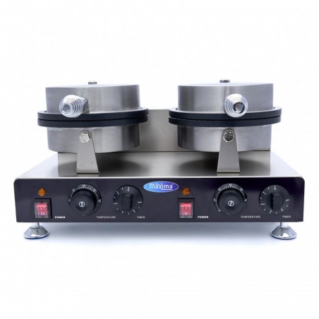 Comprar Gofrera industrial 2 piezas cono de helado en Pepebar
