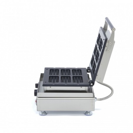 Comprar Gofrera industrial 6 gofres belgas en formato de piruleta en Pepebar