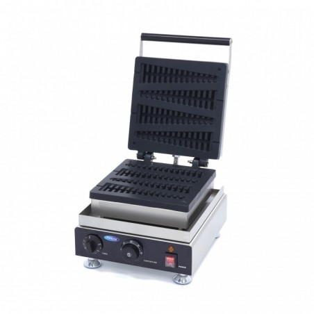 Comprar Gofrera industrial 4 gofres forma de pino en formato de piruleta en Pepebar