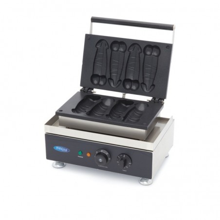Comprar Gofrera industrial 4 gofres con foma de pene en Pepebar
