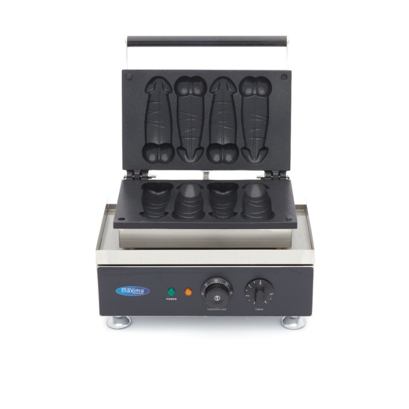 Comprar Gofrera industrial 4 gofres con foma de pene en Pepebar