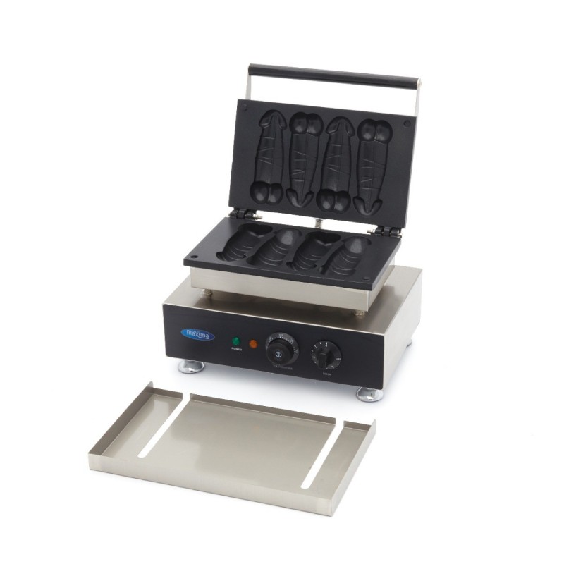Comprar Gofrera industrial 4 gofres con foma de pene en Pepebar