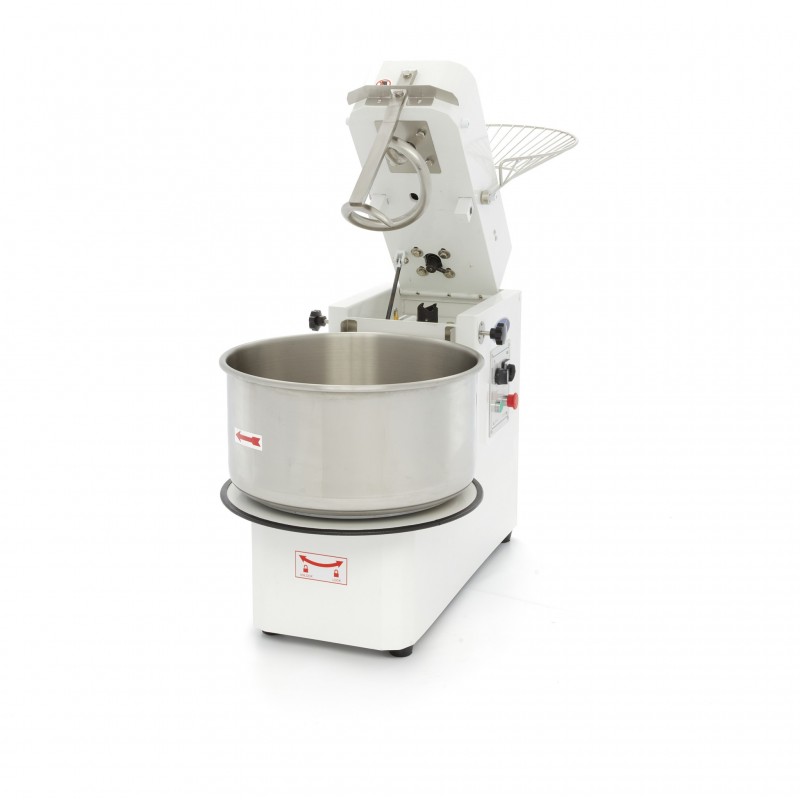 Comprar Amasadora industrial 50 litros 30kg de masa 2 velocidades cuba desmontable en Pepebar