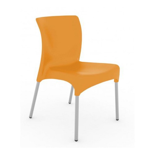 Comprar Silla Moon de polipropileno y aluminio diferentes colores en Pepebar