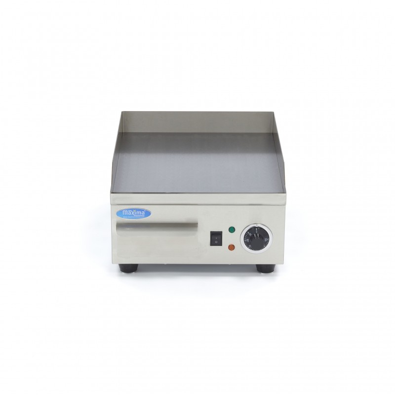 Comprar Plancha lisa 36 cm con bandeja de goteo en Pepebar