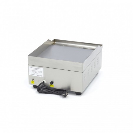 Comprar Plancha lisa 36 cm con bandeja de goteo en Pepebar