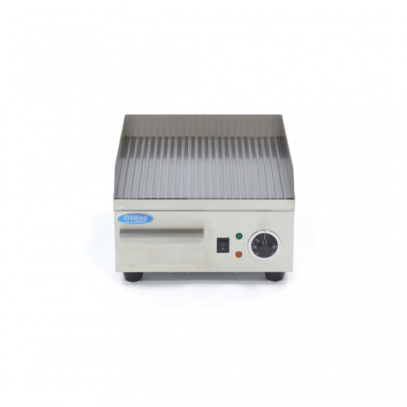 Comprar Plancha ranurada 36 cm con bandeja de goteo en Pepebar