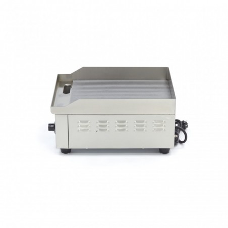 Comprar Plancha ranurada 36 cm con bandeja de goteo en Pepebar