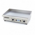 Plancha cromo lisa 73 cm con bandeja de goteo