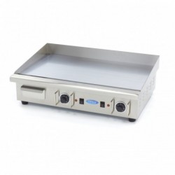 Plancha cromo lisa 73 cm con bandeja de goteo
