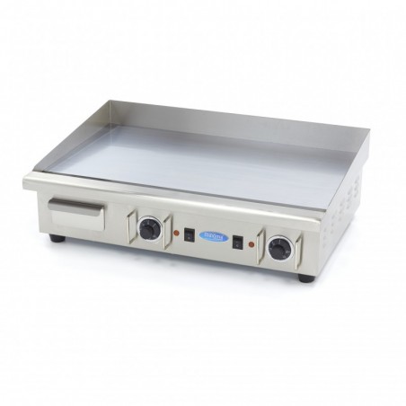 Comprar Plancha cromo lisa 73 cm con bandeja de goteo en Pepebar