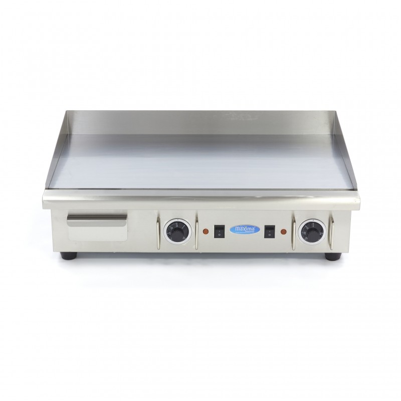 Comprar Plancha cromo lisa 73 cm con bandeja de goteo en Pepebar