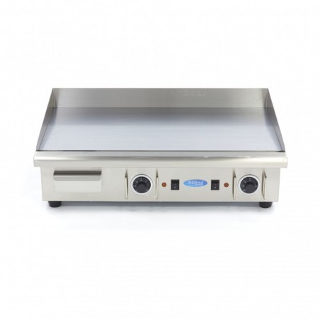 Comprar Plancha cromo lisa 73 cm con bandeja de goteo en Pepebar