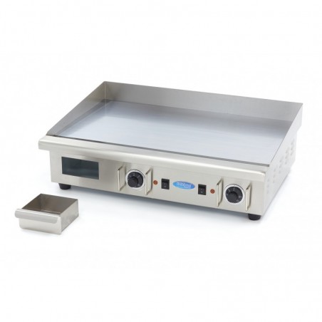 Comprar Plancha cromo lisa 73 cm con bandeja de goteo en Pepebar