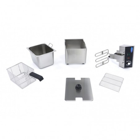 Comprar Freidora 8 litros 1 cesta hasta 1,4kg de patatas fritas en Pepebar