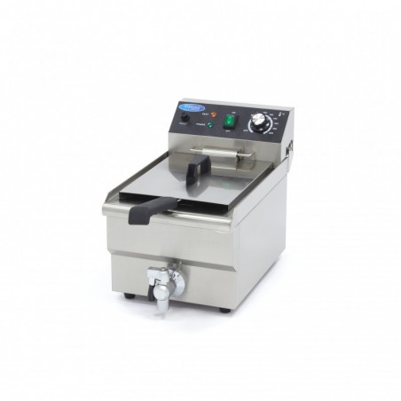 Comprar Freidora 10 litros 1 cesta con grifo de vaciado en Pepebar
