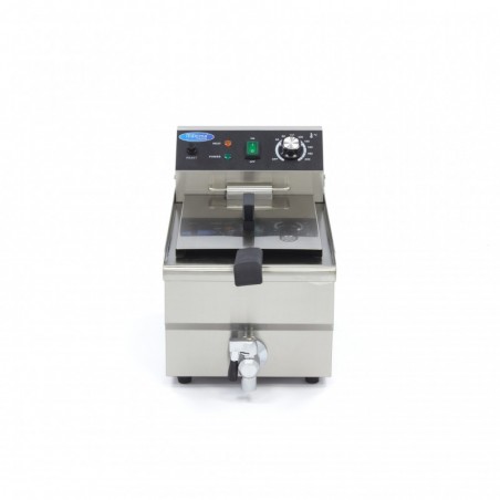 Comprar Freidora 10 litros 1 cesta con grifo de vaciado en Pepebar