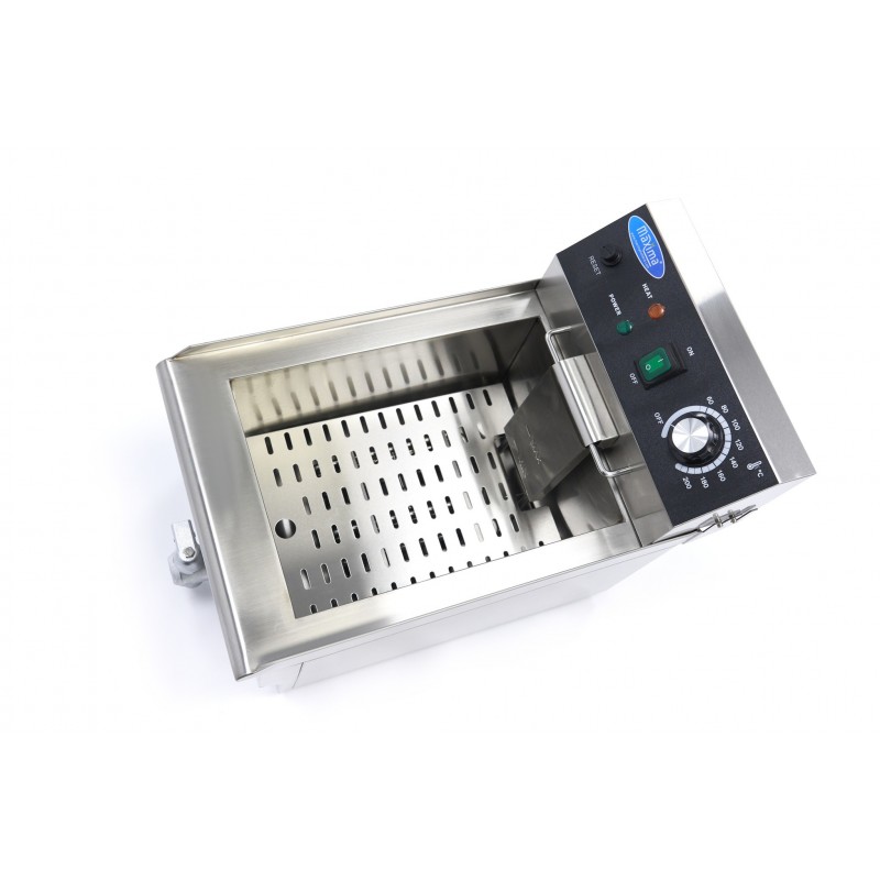 Comprar Freidora 10 litros 1 cesta con grifo de vaciado en Pepebar