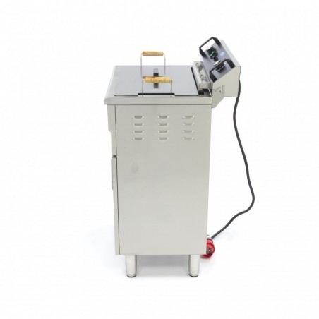 Comprar Freidora 30 litros 1 cesta con grifo de vaciado y soporte en Pepebar