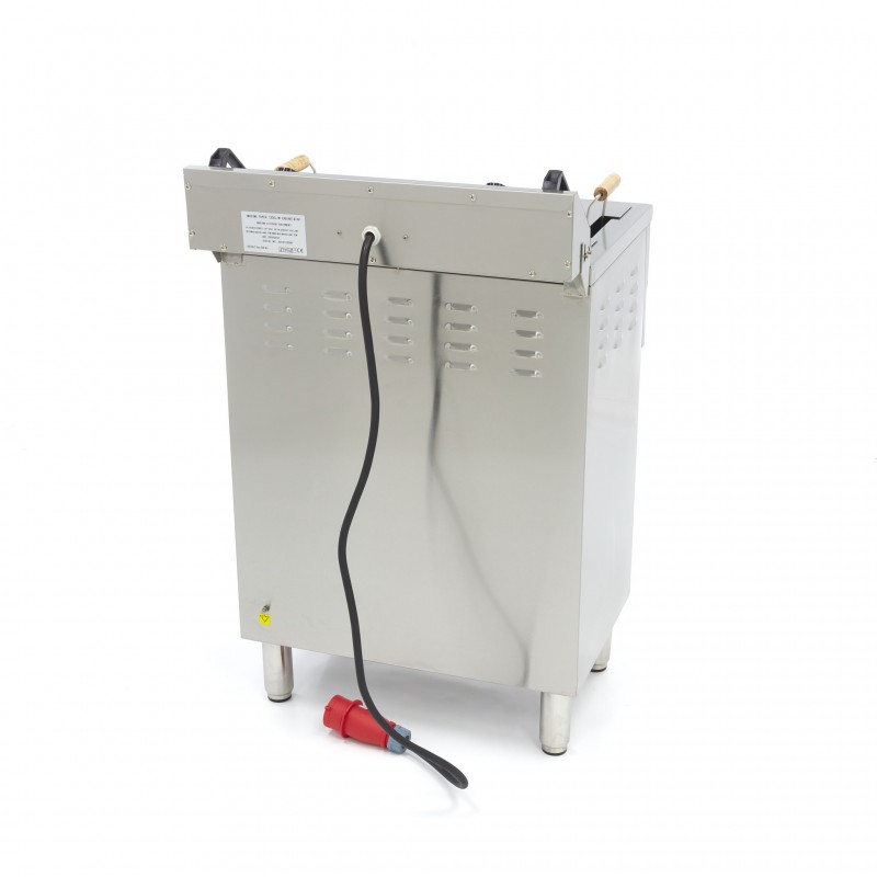 Comprar Freidora 30 litros 1 cesta con grifo de vaciado y soporte en Pepebar