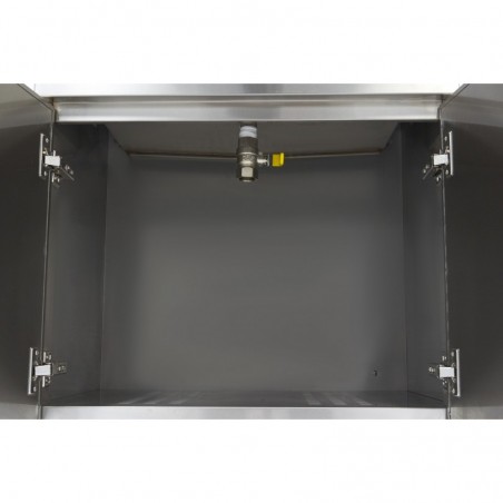 Comprar Freidora 30 litros 1 cesta con grifo de vaciado y soporte en Pepebar