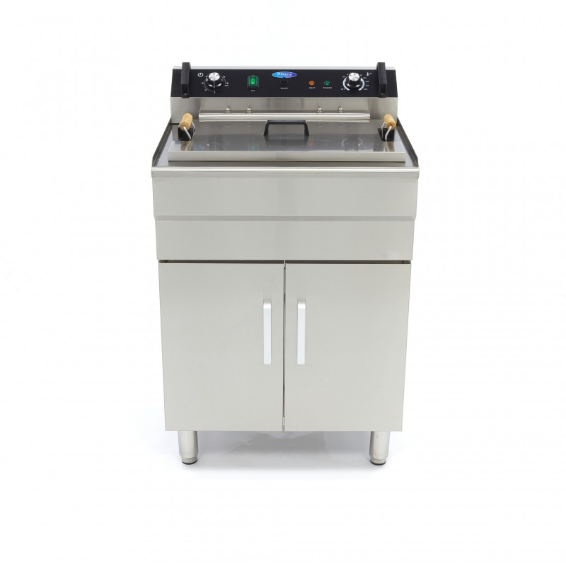 Comprar Freidora 35 litros 1 cesta con grifo de vaciado en Pepebar