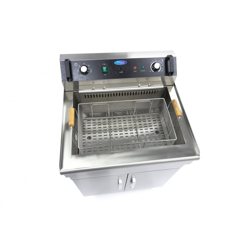 Comprar Freidora 35 litros 1 cesta con grifo de vaciado en Pepebar