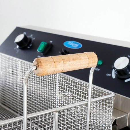 Comprar Freidora 45 litros 1 cesta con grifo de vaciado en Pepebar