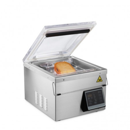 Comprar Envasadora al vacío con cámara inox 29 cm de barra de sellado en Pepebar