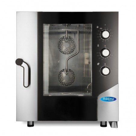 Comprar Horno de vapor combinado 7 niveles para bandejas GN 1/1 analógico en Pepebar